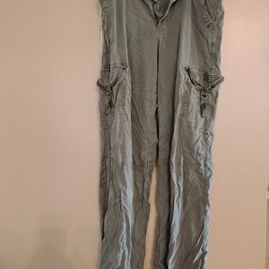 Womens Olive Green Cargo Pants
